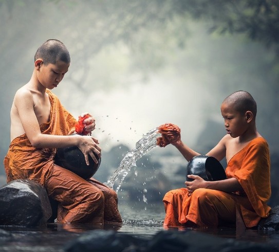 Chemin symbolisant une direction claire